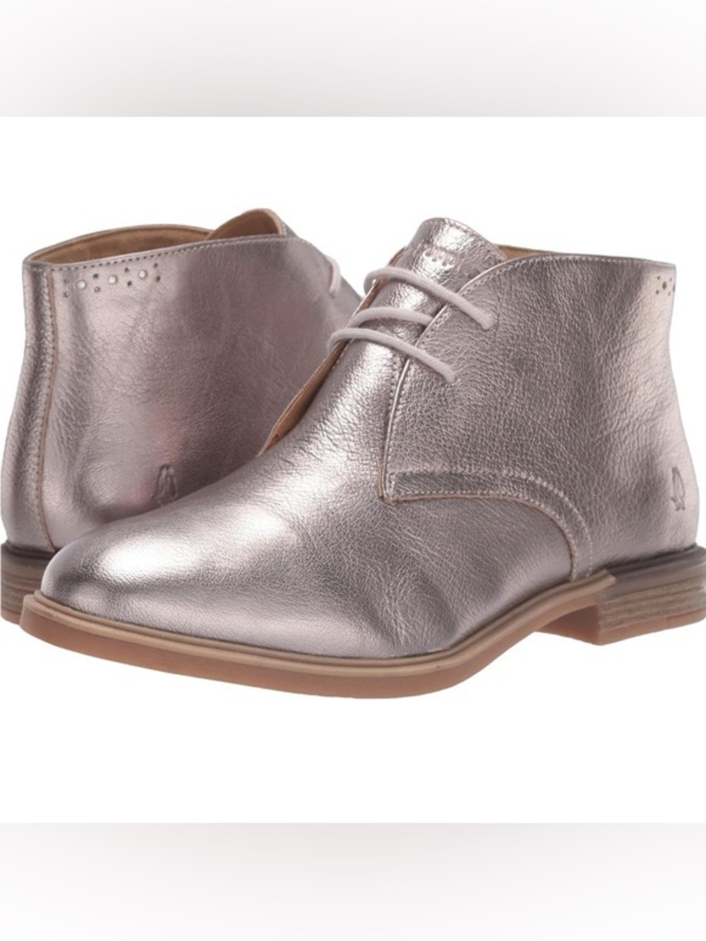 Hush Puppies Metallic Ankle Booties